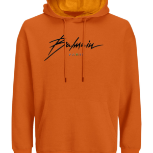 Balmain Orange Men’s Hoodie